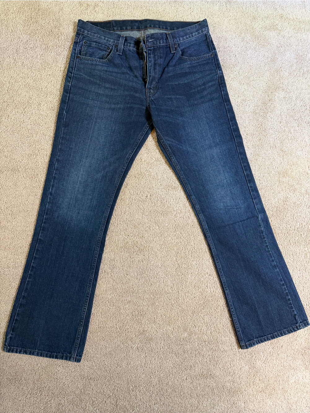 Levi's Dark Blue Flare Jeans